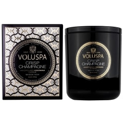 Voluspa Classic Candle Crisp Champagne 269g Black