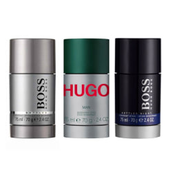 3-pack Hugo Boss Deostick Bottled + Hugo Man + Bottled Night 75m multifärg