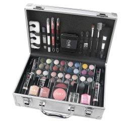 Makeup Box Alu Case French Manicure Silver