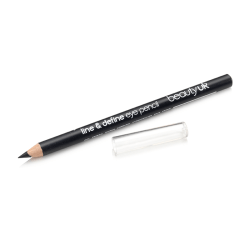 Beauty UK Line & Define Eye Pencil No.1 - Black Svart