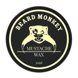 Beard Monkey Mustasch Vax 20g Silver