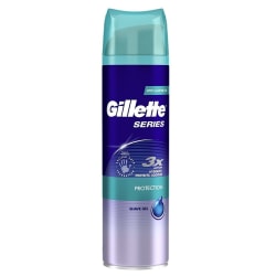 Gillette Series Protection Shave Gel 200ml Lila