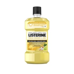 Listerine Ginger And Lime Mild 500ml Transparent
