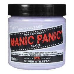Manic Panic Classic Cream Silver Stiletto Silver