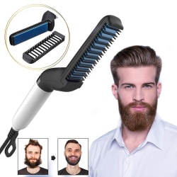 Elektrisk plattång för skägg/hårborste