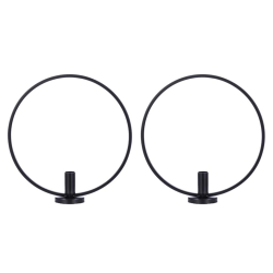 2 delar rund bas ljushållare för matbord vardagsrum 23cm