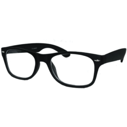 ColorAy Läsglasögon "Bella" Svart matt svart +1.50