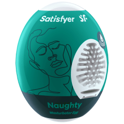 Satisfyer: Masturbator Egg Single, Naughty Vit