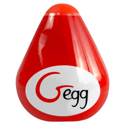 Gvibe: Gegg, Egg Masturbator, röd Röd