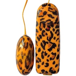 LEO: Vibrerande Safariägg Leopardmönster