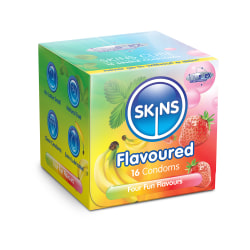 Skins Flavoured: Cube, 16-pack Transparent