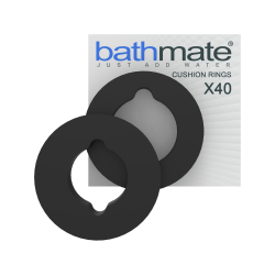 Bathmate: Cushion Rings, Hydromax9/HydroXtreme9 Svart