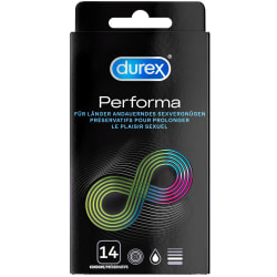 Durex: Performa Condoms, 14-pack Transparent