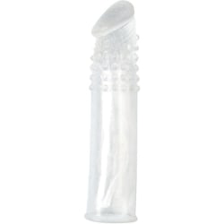 SevenCreations: Lid'l Extra, Silicone Penis Extension Transparent