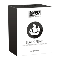 Secura: Blue Pearl, Kondomer, 100-pack Blå