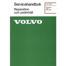 VOLVO ÖVERVÄXEL Typ J Svensk Reparationshandbok