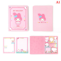 Kawaii My Melody Kuromi Cinnamoroll Posted-It Notes Suit A1
