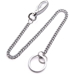 25 cm kedja i rostfritt stål för att hänga nycklar eller plånbok på byxor - high quality