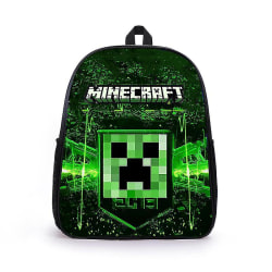 Minecraft Print Ryggsäck Stor kapacitet högkvalitativ ryggsäck