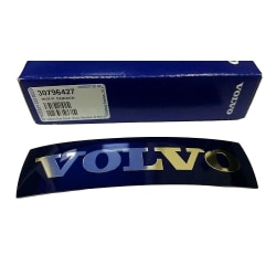 Volvo S60 V60 Xc60 Front Grill Badge Emblem Metalldekal Äkta 30796427