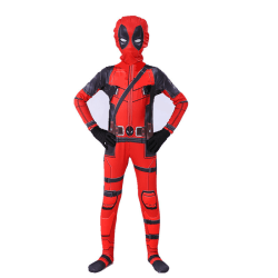 3-12 år barn og voksne Spider-Man Cosplay-kostyme deadpool clothes 140