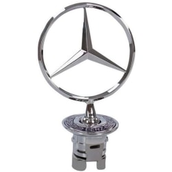 Mercedes-Benz stjärna, emblem stjärna Vertikal display huva Benz E/C/S