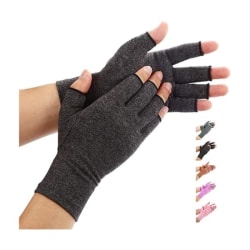 Artrithandskar (ett par) - komprimerade handskar för reumatoid artrit och artros - Handskar för att lindra symtom på artrit ledsmärta（M)