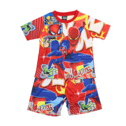 Spiderman Shorts Set för barn Pojkar T-shirt + shorts A-Red 5-6 Years = EU 110-116
