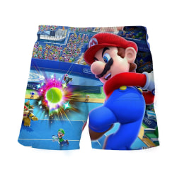 Barn Super Mario Shorts Kostym Beach Shorts B 120cm