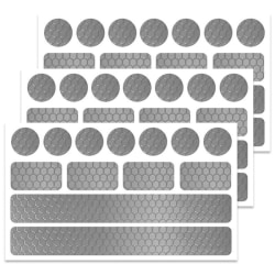 Reflexdekal 3-pack | Silver | Reflex klistermärken | Välj färg vit