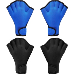 2 par simhandskar Aquatic Swim Training Handskar Neopren Handskar Webbed Fitness Vattentäthet Träningshandskar M