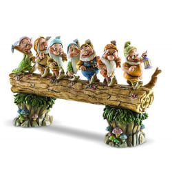 Hartsdvärg Handgjorda sju dvärgträd Gnome dekorera