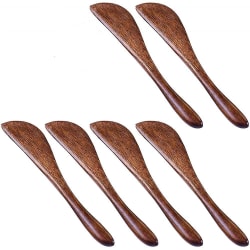 6-pack träsmörknivar