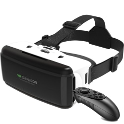 VR virtual reality 3D-glasögon 90° med bluetooth fjärrkontroll