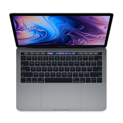 MacBook Pro 13" 4TBT Mid 2019 Intel Quad-Core i5 2.4 GHz 16 GB RAM 1 TB SSD Grade B Refurbished Space Gray