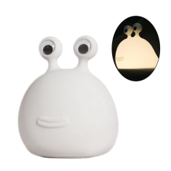 för kreativ snigel Djurformad nattlampa USB uppladdningsbar prydnad Justerbara lampor för inredning i sovrummet