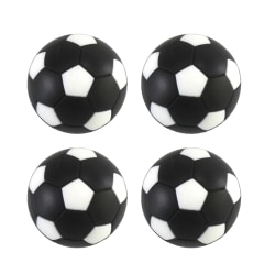 Ersättningsfotbollsbollar 4-pack, bordsfotbollar 36 mm fotbollsfotbollar, Fotbollsset med 4 standardstorlekar