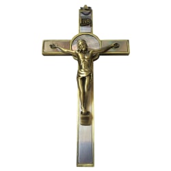 Katolik för korskrucifix Sankt vägghängning för kors Jesus Kristus kyrka Rel