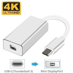 Type-C til Mini DP-kabelomformer USB 3.1