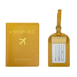Cover Bagagelapp GUL yellow