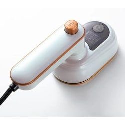 Mini hushålls elektriska strykjärn Vik- och strykmaskin för kläder Handhållen våt och torr Dubbel liten elektrisk strykjärn Resestrykmaskin, vit