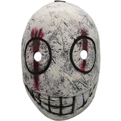 Dead Daylight Mask, Legion Frank Mask Latex Justerbar Skrämmande Smile Mask Halloween Kostym Cosplay Prop för Vuxen