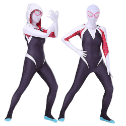 Spider-Man World Gwen Stacy Cosplay Cosplay Jumpsuit Halloween 170cm