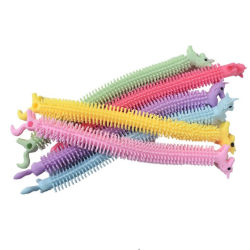 6st färgglada sensoriska leksaker Stress relief ångestdämpande Unicorn 6PCS