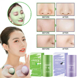 Aubergine Purifying Clay Stick Mask Deep Cleanse Oil Control eggplant