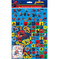 Spiderman mega sticker 150 st klistermärken avengers