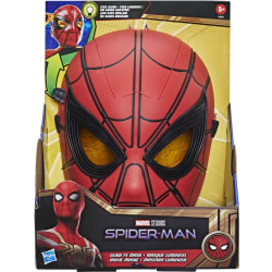 Spiderman mask med lysande ögon avengers ansiktsmask