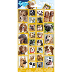Hundar 26 st klistermärken klistermärke hund