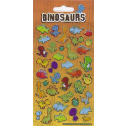 Dinosaurier 34 st glittriga klistermärken klistermärke baby dino