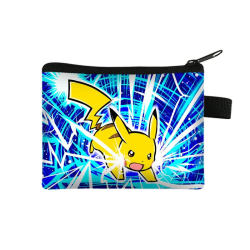 Pokemon börs 11 cm portmonnä plånbok pikachu pokeball